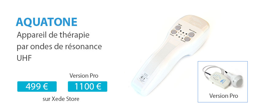 Aquatone - appareil de thérapie par ondes de résonance
