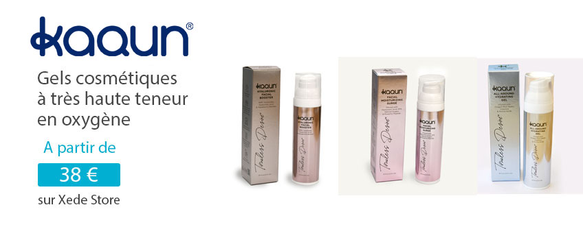 Acheter les gels et crème Kaqun à haute teneur en oxygène pour tous les problèmes de peau